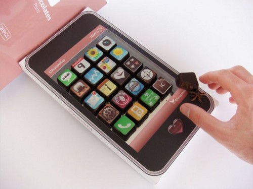 Apple iPhone de chocolate 03
